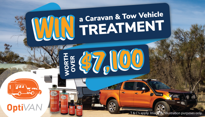 Win a Caravan and Tow vehicle treatment